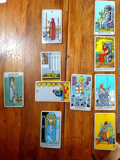 Celtic cross tarot Spread