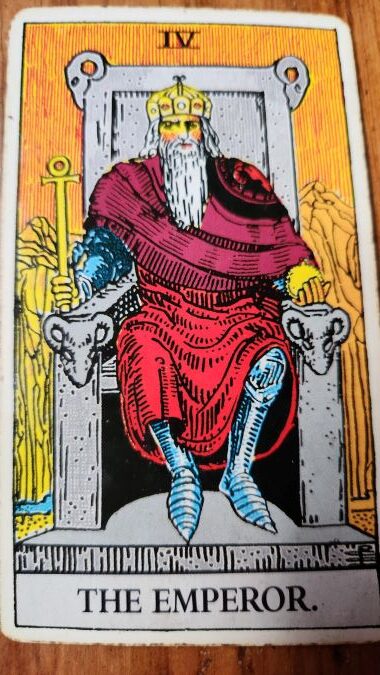 the emperor tarot card